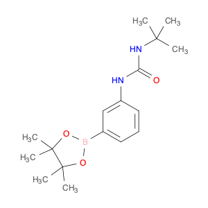 874299-09-9 1-tert-butyl-3-(3-(4,4,5,5-tetramethyl-1,3,2-dioxaborolan-2-yl)phenyl)urea