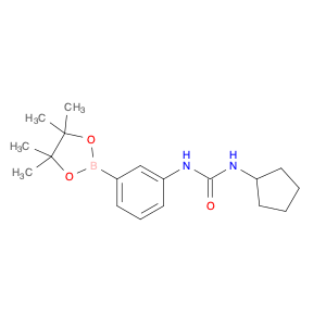 874299-11-3 1-Cyclopentyl-3-(3-(4,4,5,5-tetramethyl-1,3,2-dioxaborolan-2-yl)phenyl)urea