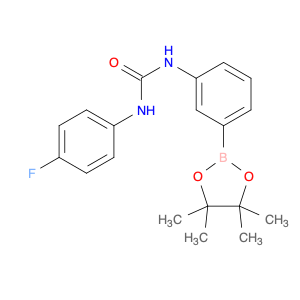 874301-65-2 1-(4-fluorophenyl)-3-(3-(4,4,5,5-tetramethyl-1,3,2-dioxaborolan-2-yl)phenyl)urea