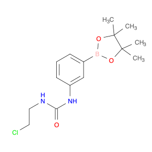 874301-81-2 1-(2-chloroethyl)-3-(3-(4,4,5,5-tetramethyl-1,3,2-dioxaborolan-2-yl)phenyl)urea