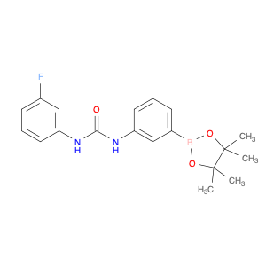 874302-03-1 1-(3-Fluorophenyl)-3-(3-(4,4,5,5-tetramethyl-1,3,2-dioxaborolan-2-yl)phenyl)urea