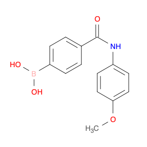 874459-91-3 (4-((4-Methoxyphenyl)carbamoyl)phenyl)boronic acid