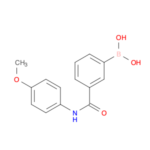 874459-99-1 (3-((4-Methoxyphenyl)carbamoyl)phenyl)boronic acid