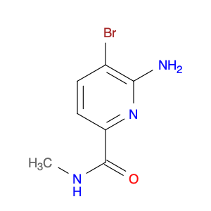 875051-80-2 2-Pyridinecarboxamide, 6-amino-5-bromo-N-methyl-