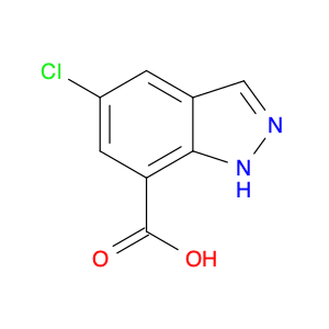 1H-Indazole-7-carboxylic acid, 5-chloro-