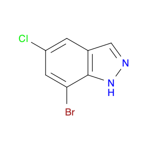 875305-86-5 7-Bromo-5-chloro-1H-indazole