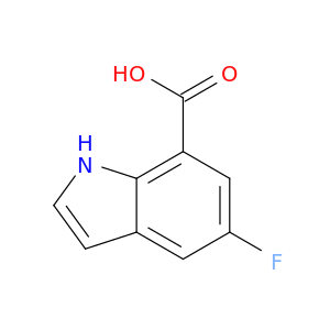 875305-87-6 1H-Indole-7-carboxylic acid, 5-fluoro-