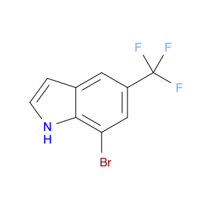 875306-23-3 1H-Indole, 7-bromo-5-(trifluoromethyl)-