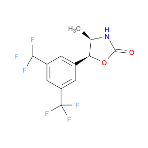 875444-10-3 2-Oxazolidinone, 5-[3,5-bis(trifluoromethyl)phenyl]-4-methyl-, (4R,5S)-