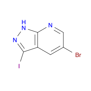 875781-18-3 5-Bromo-3-iodo-1H-pyrazolo[3,4-b]pyridine