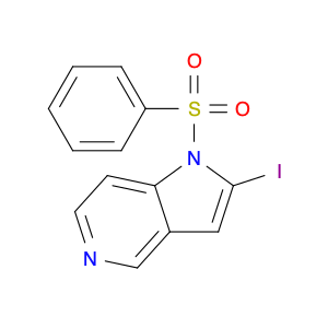 877060-44-1 2-Iodo-1-(phenylsulfonyl)-1H-pyrrolo[3,2-c]pyridine