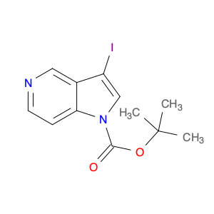 877060-48-5 tert-Butyl 3-iodo-1H-pyrrolo[3,2-c]pyridine-1-carboxylate