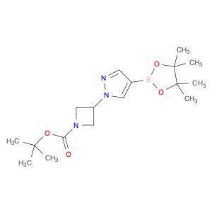 877399-35-4 1-Azetidinecarboxylic acid,3-[4-(4,4,5,5-tetramethyl-1,3,2-dioxaborolan-2-yl)-1H-pyrazol-1-yl]-,1,1-dimethylethyl ester