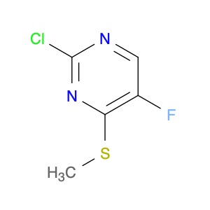 87789-51-3 Pyrimidine, 2-chloro-5-fluoro-4-(methylthio)-