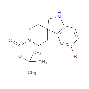 878167-55-6 tert-Butyl 5-bromospiro[indoline-3,4'-piperidine]-1'-carboxylate