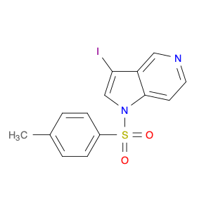 882562-73-4 3-iodo-1-[(4-methylphenyl)sulfonyl]-
1H-pyrrolo[3,2-c]pyridine