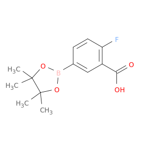 882679-10-9 2-Fluoro-5-(4,4,5,5-tetramethyl-1,3,2-dioxaborolan-2-yl)benzoic acid