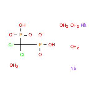 88416-50-6 Phosphonic acid, (dichloromethylene)bis-, disodium salt, tetrahydrate