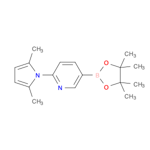 885226-07-3 2-(2,5-Dimethyl-1H-pyrrol-1-yl)-5-(4,4,5,5-tetramethyl-1,3,2-dioxaborolan-2-yl)pyridine