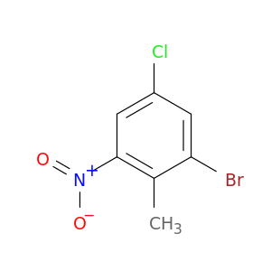 1-Bromo-5-chloro-2-methyl-3-nitrobenzene