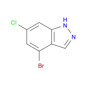 885519-03-9 4-Bromo-6-chloro-1H-indazole