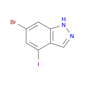 885519-41-5 6-Bromo-4-iodo-1H-indazole