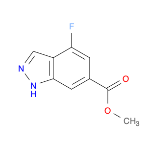 885521-44-8 4-FLUORO-6-INDAZOLECARBOXYLIC ACID METHYL ESTER