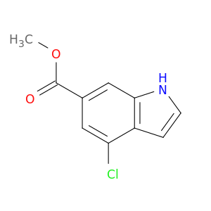 885522-78-1 1H-Indole-6-carboxylic acid, 4-chloro-, Methyl ester