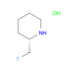 886216-73-5 Piperidine, 2-(fluoromethyl)-, hydrochloride, (2S)-