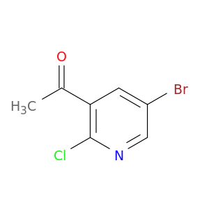 1-(5-Bromo-2-chloropyridin-3-yl)ethanone