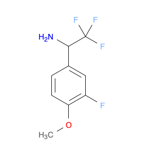 886371-56-8 2,2,2-TRIFLUORO-1-(3-FLUORO-4-METHOXY-PHENYL)-ETHYLAMINE