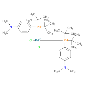 887919-35-9 Bis(di-tert-butyl(4-dimethylaminophenyl)-phosphine)dichloropalladium(II)