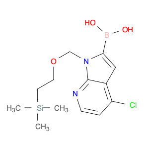 888721-03-7 Boronic acid,[4-chloro-1-[[2-(trimethylsilyl)ethoxy]methyl]-1H-pyrrolo[2,3-b]pyridin-2-yl]-