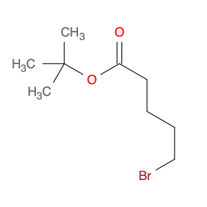 88987-42-2 5-BROMOPENTANOIC ACID, T-BUTYL ESTER