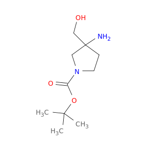 889949-18-2 tert-butyl 3-amino-3-(hydroxymethyl)pyrrolidine-1-carboxylate