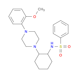 891016-02-7 N-{2-[4-(2-methoxyphenyl)piperazin-1-yl]cyclohexyl}benzenesulfonamide