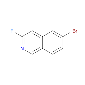 891785-30-1 6-Bromo-3-fluoroisoquinoline