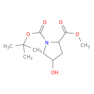 897046-42-3 1-Tert-butyl2-Methyl4-hydroxypyrrolidine-1,2-dicarboxylate