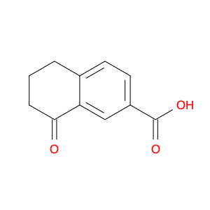 8-Oxo-5,6,7,8-tetrahydronaphthalene-2-carboxylic acid