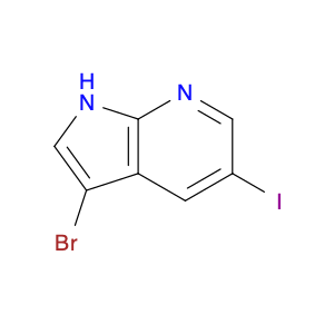 900514-06-9 1H-Pyrrolo[2,3-b]pyridine,3-bromo-5-iodo-