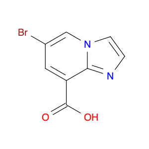 903129-78-2 6-BROMO-IMIDAZO[1,2-A]PYRIDINE-8-CARBOXYLIC ACID