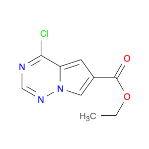 903129-94-2 Ethyl 4-chloropyrrolo[2,1-f][1,2,4]triazine-6-carboxylate