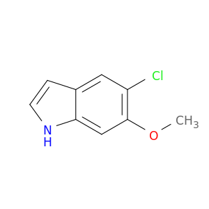 90721-60-1 5-Chloro-6-methoxy-1H-indole