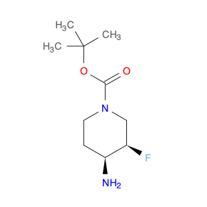 907544-17-6 tert-butyl (3R,4S)-4-amino-3-fluoropiperidine-1-carboxylate