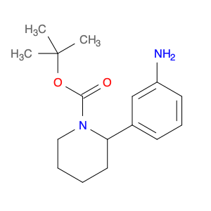 908334-27-0 tert-​Butyl 2-​(3-​aminophenyl)​piperidine-​1-​carboxylate