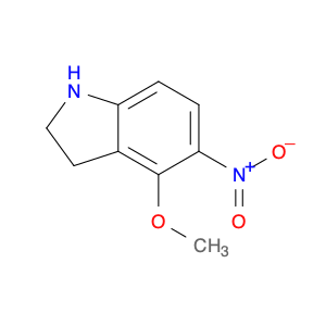 909556-12-3 4-methoxy-5-nitro-2,3-dihydro-1H-indole