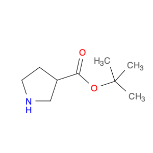 91040-52-7 tert-Butyl pyrrolidine-3-carboxylate