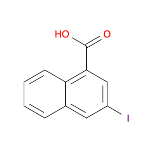 3-Iodonaphthalene-1-carboxylic acid