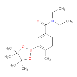 911693-70-4 N,N-diethyl-4-methyl-3-(4,4,5,5-tetramethyl-1,3,2-dioxaborolan-2-yl)benzamide