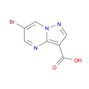 912773-22-9 6-bromopyrazolo[1,5-a]pyrimidine-3-carboxylic acid